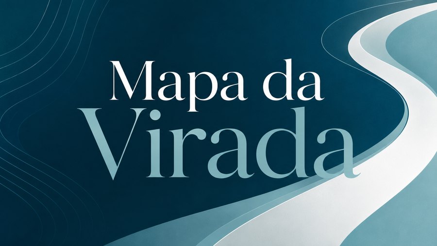 Identidade visual do produto Mapa da Virada